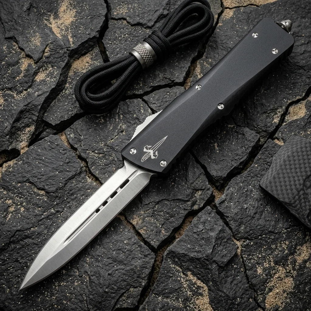 Spring Automatic Knife Micro Collectible OTF Gift - 4183