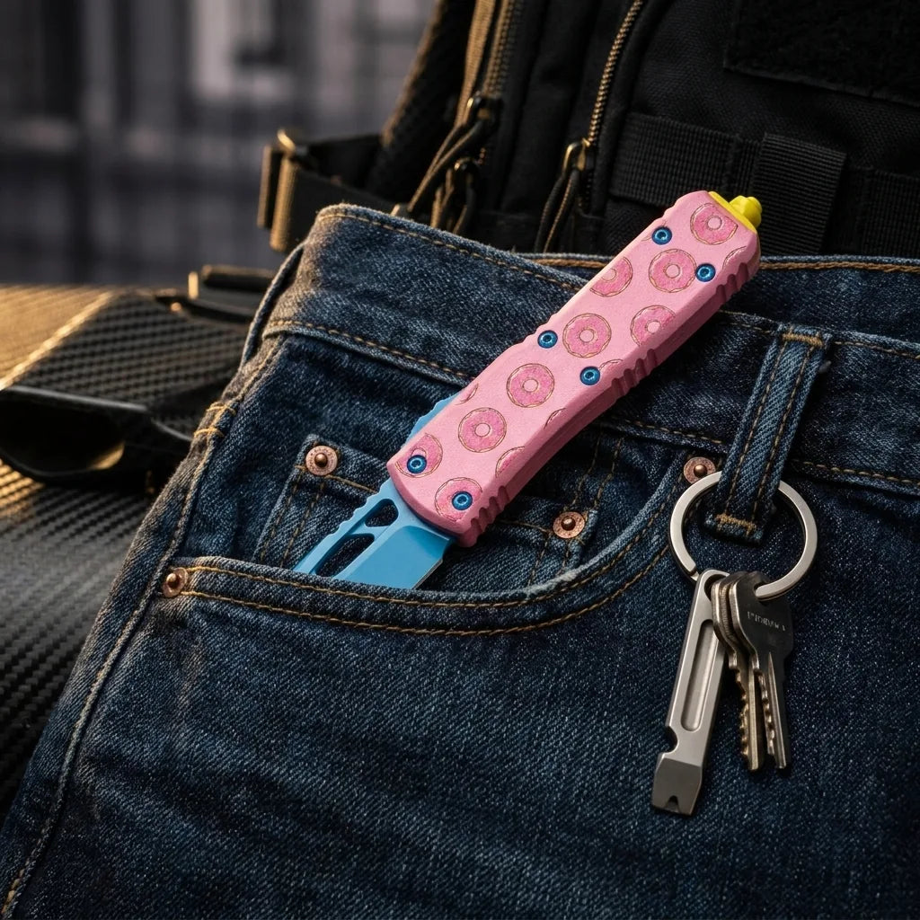 Spring Automatic Knife Dalon Collectible OTF Gift - 7066