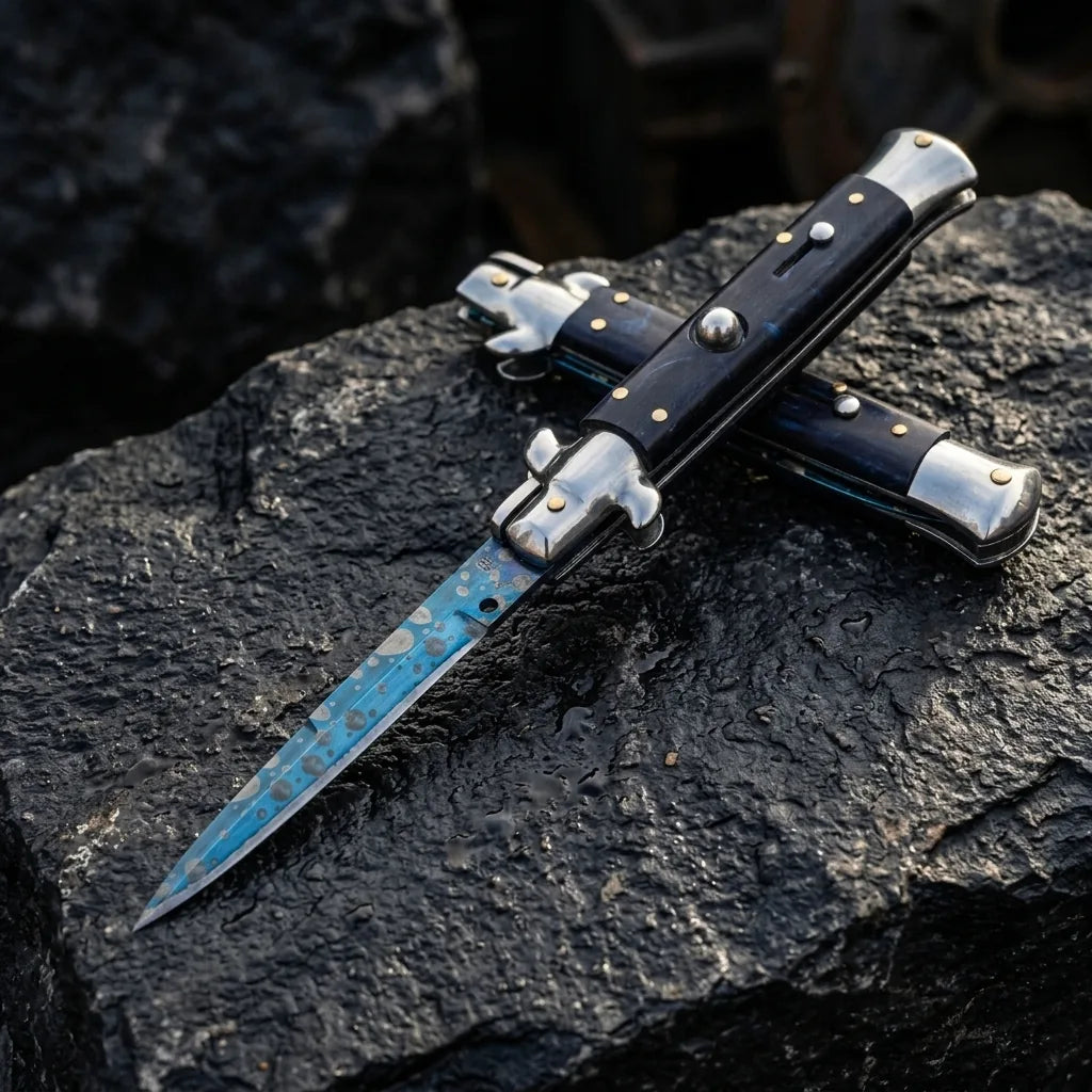 Spring Automatic Knife 9-Inc Collectible OTF Gift - 2984