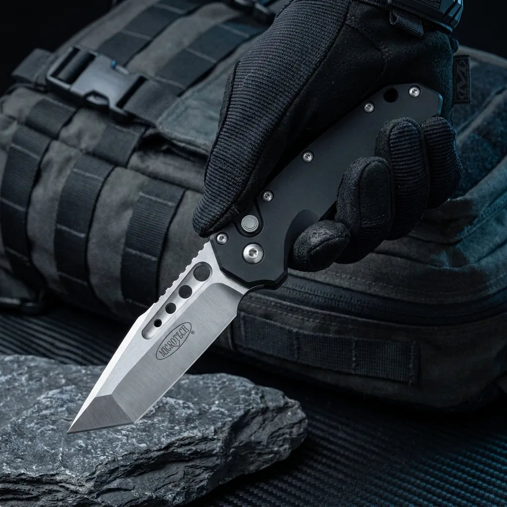 Spring Automatic Knife Ameri Collectible OTF Gift - 6998