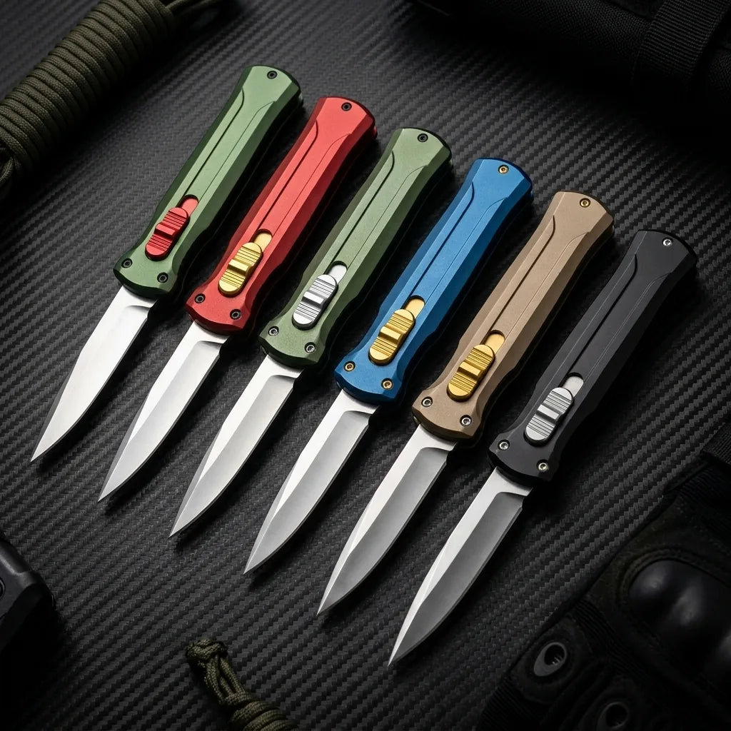 Spring Automatic Knife Micro Collectible OTF Gift - 6851