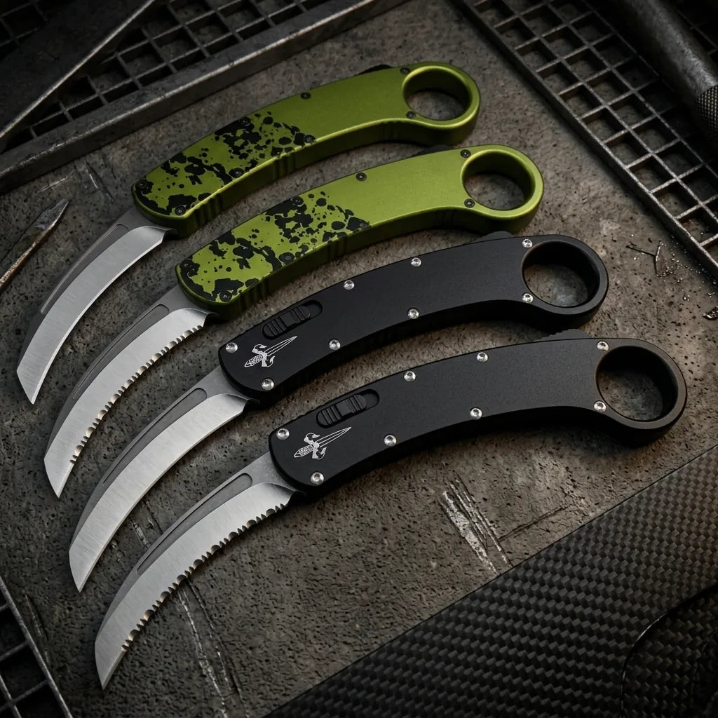 Spring Automatic Knife Micro Collectible OTF Gift - 6649