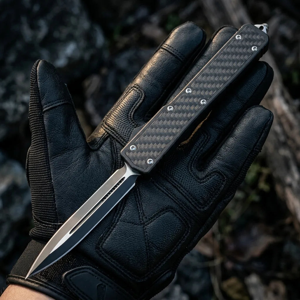 Spring Automatic Knife Micro Collectible OTF Gift - 5375