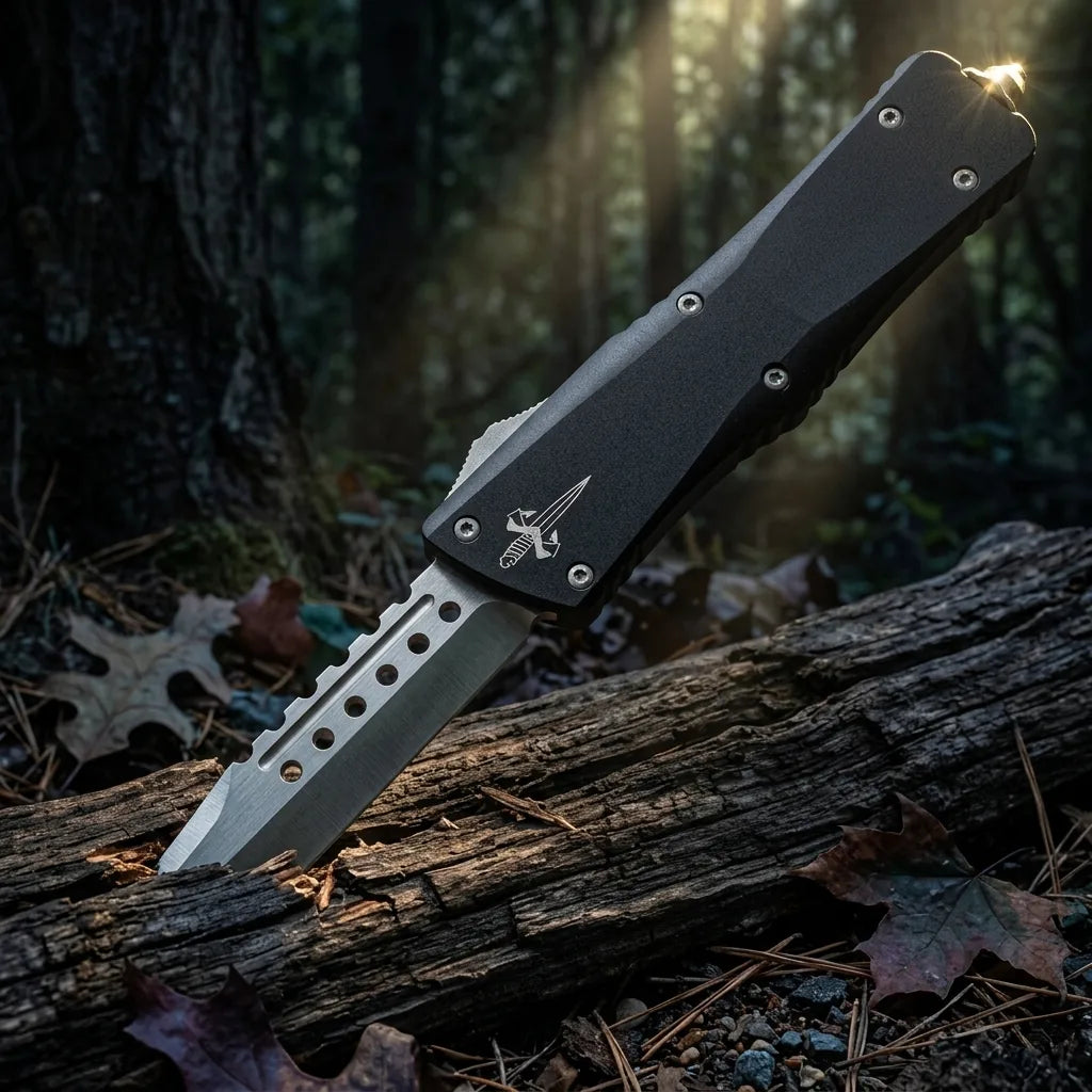 Spring Automatic Knife Micro Collectible OTF Gift - 4181