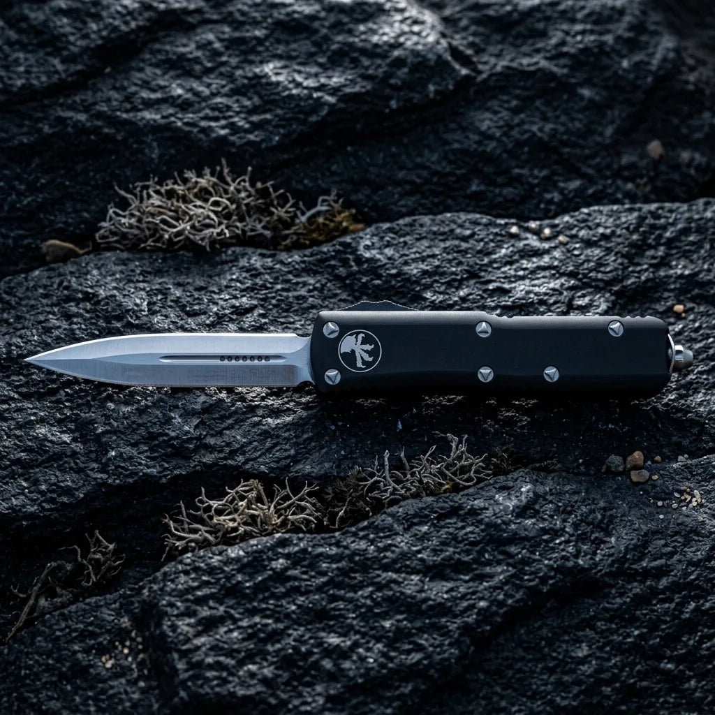 Spring Automatic Knife Micro Collectible OTF Gift - 4583