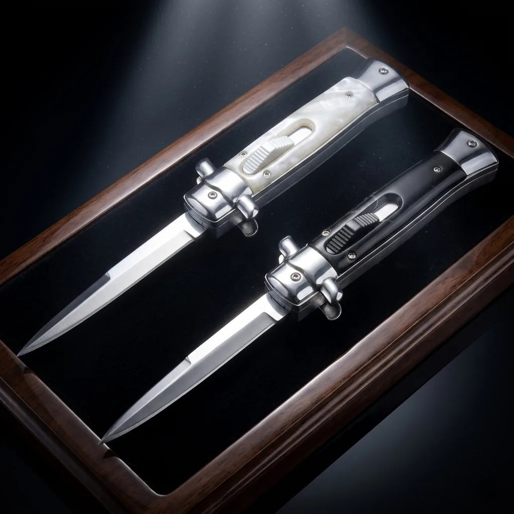 Spring Automatic Knife 9-inc Collectible OTF Gift - 4777