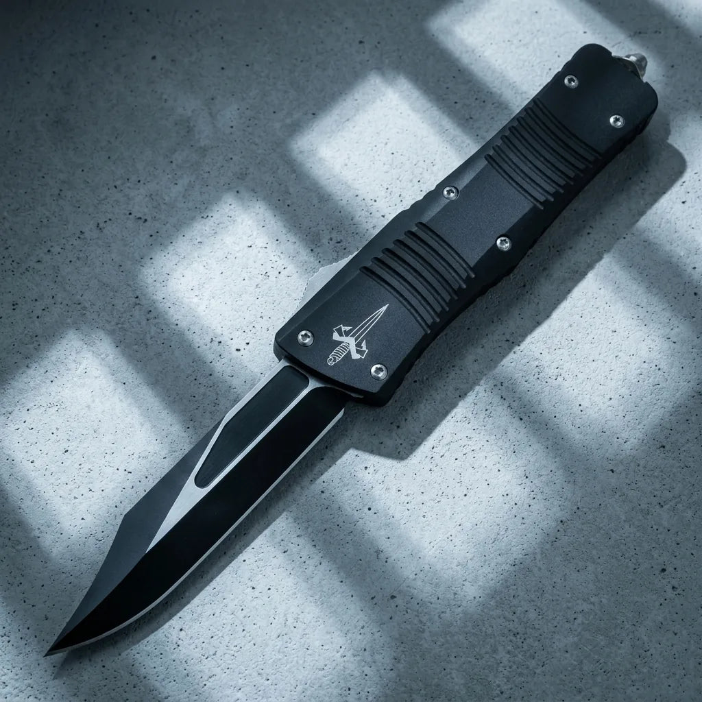 Spring Automatic Knife Micro Collectible OTF Gift - 4182