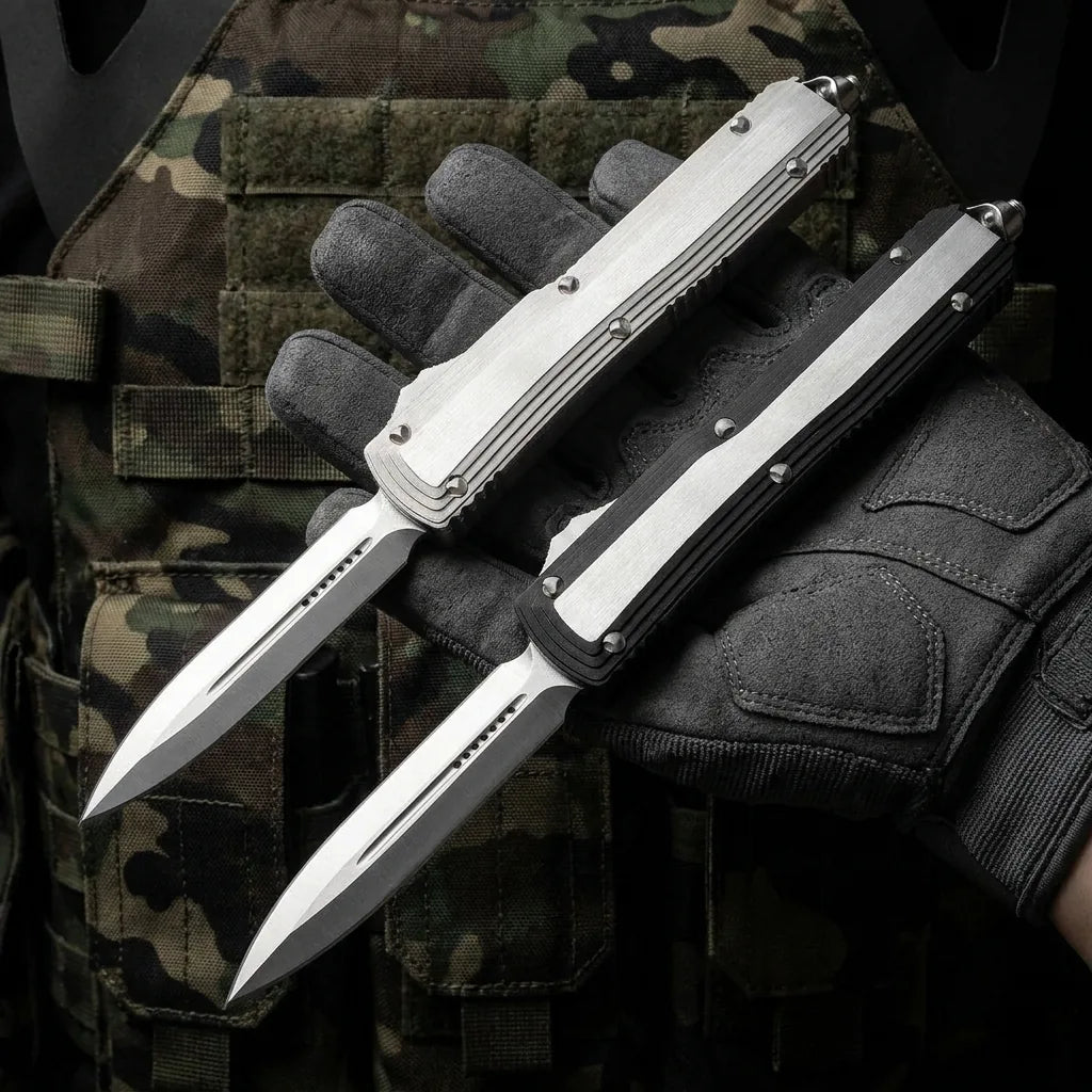 Spring Automatic Knife Micro Collectible OTF Gift - 7214