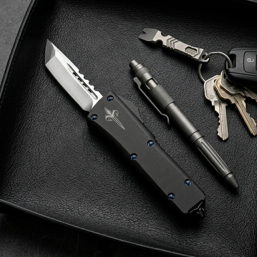 Spring Automatic Knife Micro Collectible OTF Gift - 6740