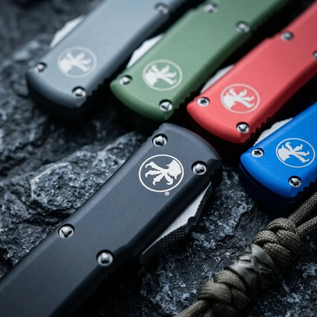 Spring Automatic Knife Micro Collectible OTF Gift - 6832
