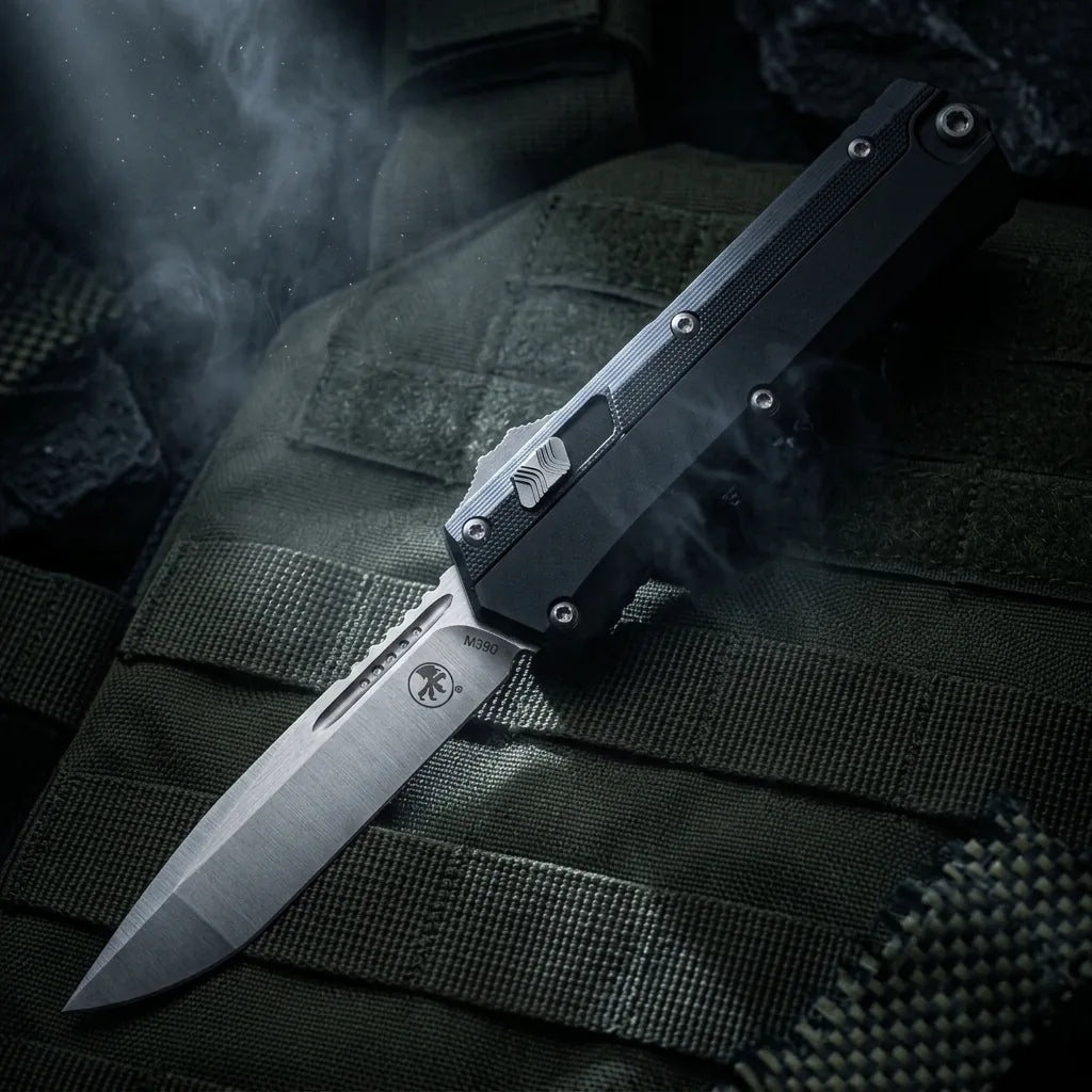 Spring Automatic Knife Micro Collectible OTF Gift - 6621