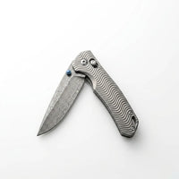 Damascus Folding Knife Chris EDC Collectible Gift - 4863