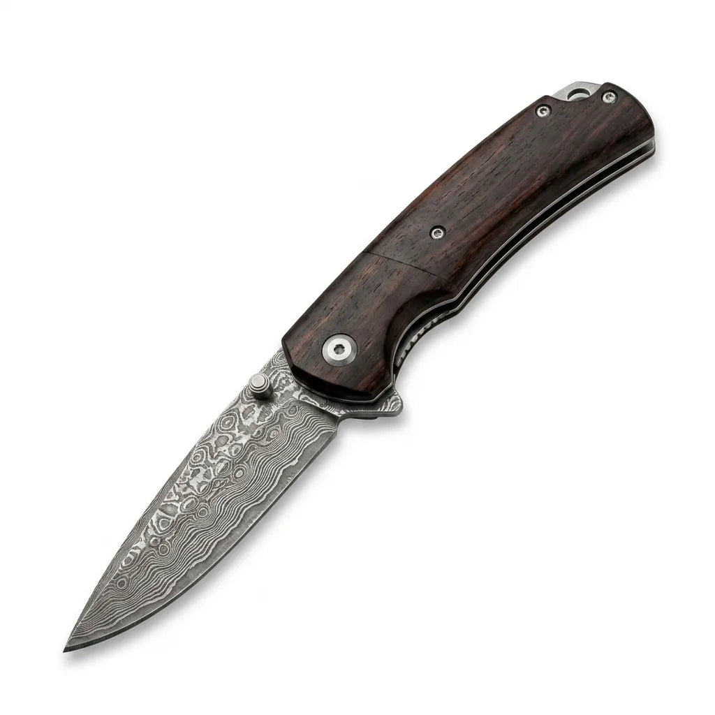 Damascus EDC Folder Little Grenade Camping EDC Folder - 4485