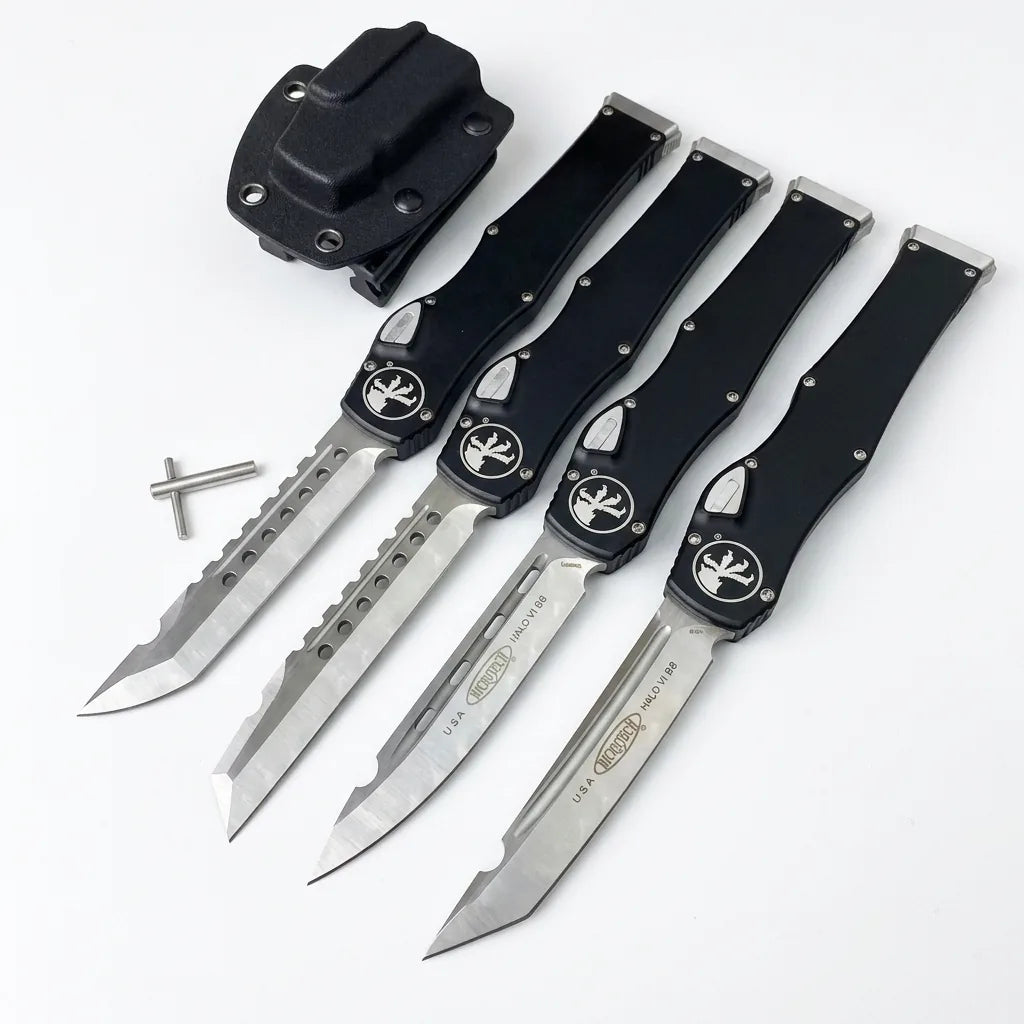 Spring Automatic Knife Halo  Collectible OTF Gift - 6995