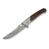 Damascus Folding Knife VG10  EDC Collectible Gift - 5378
