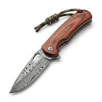 Damascus EDC Folder Thomas Toucan Camping EDC Folder - 3288