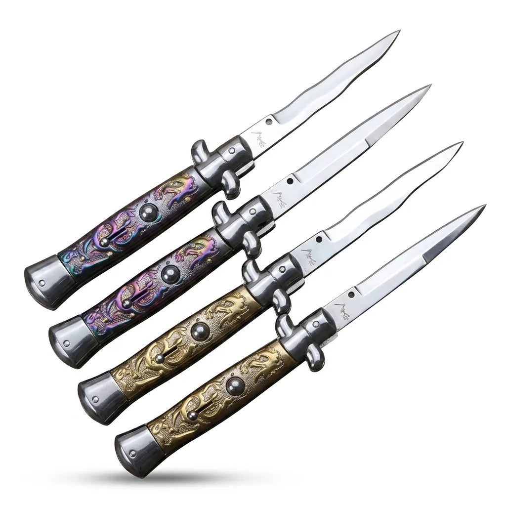 Spring Automatic Knife Zhahu Collectible OTF Gift - 4258