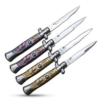 Spring Automatic Knife Zhahu Collectible OTF Gift - 4258