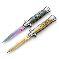 Spring Automatic Knife Zhahu Collectible OTF Gift - 4766