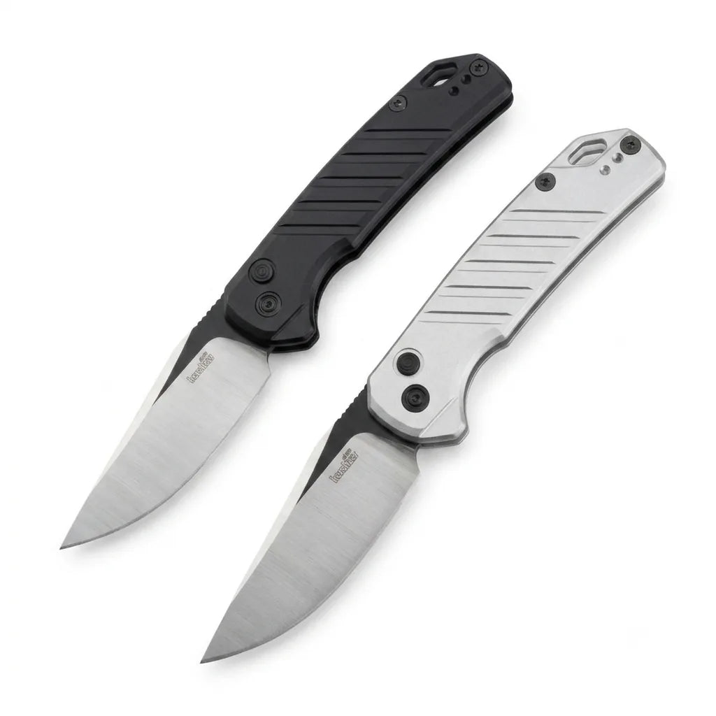 OTF Stiletto Knife 7305 Side Jump Pocket Spring Steel - 7255