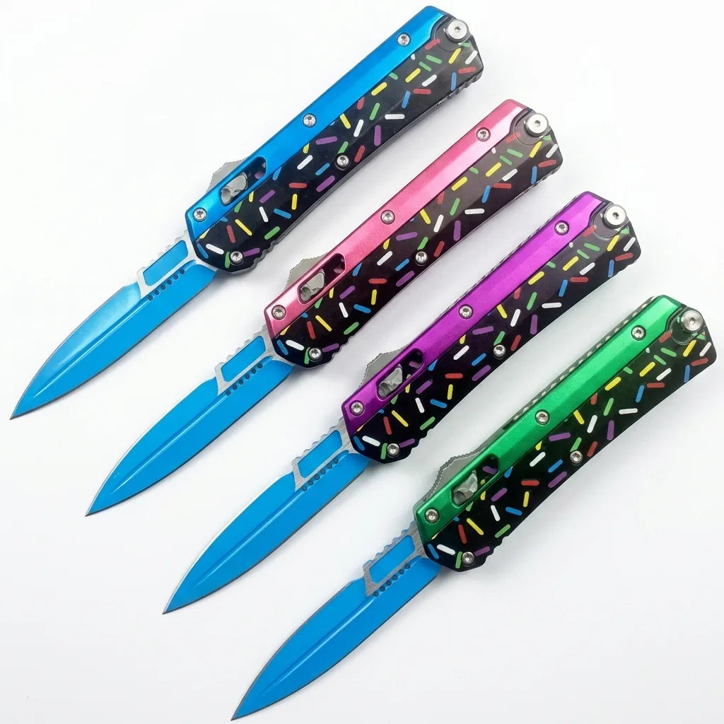 Spring Automatic Knife Micro Collectible OTF Gift - 6954