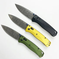 Damascus Folding Knife Butte EDC Collectible Gift - 6946