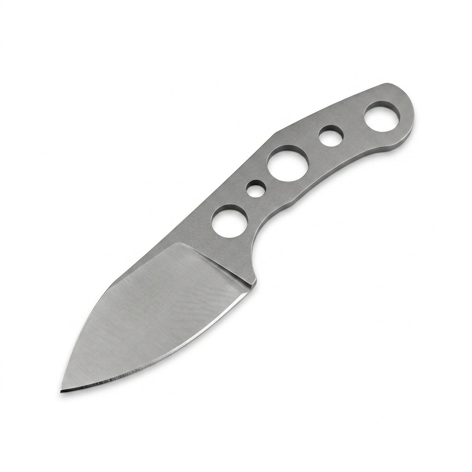 Damascus Outdoor Fixed Blade EDC Small Knife (Orange Heart) 7305 Outdoor Camping EDC Handcrafted Knife Collectible Gift Display-Grade Artfully Forged Gift Edition Outdoor