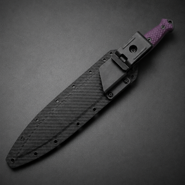 Damascus Outdoor Fixed Blade Knife 01 Short Sword Titanium-Plated Version 7238 Outdoor Camping EDC Handcrafted Knife Collectible Gift Display-Grade Hand-Forged Gift Edition Outdoor