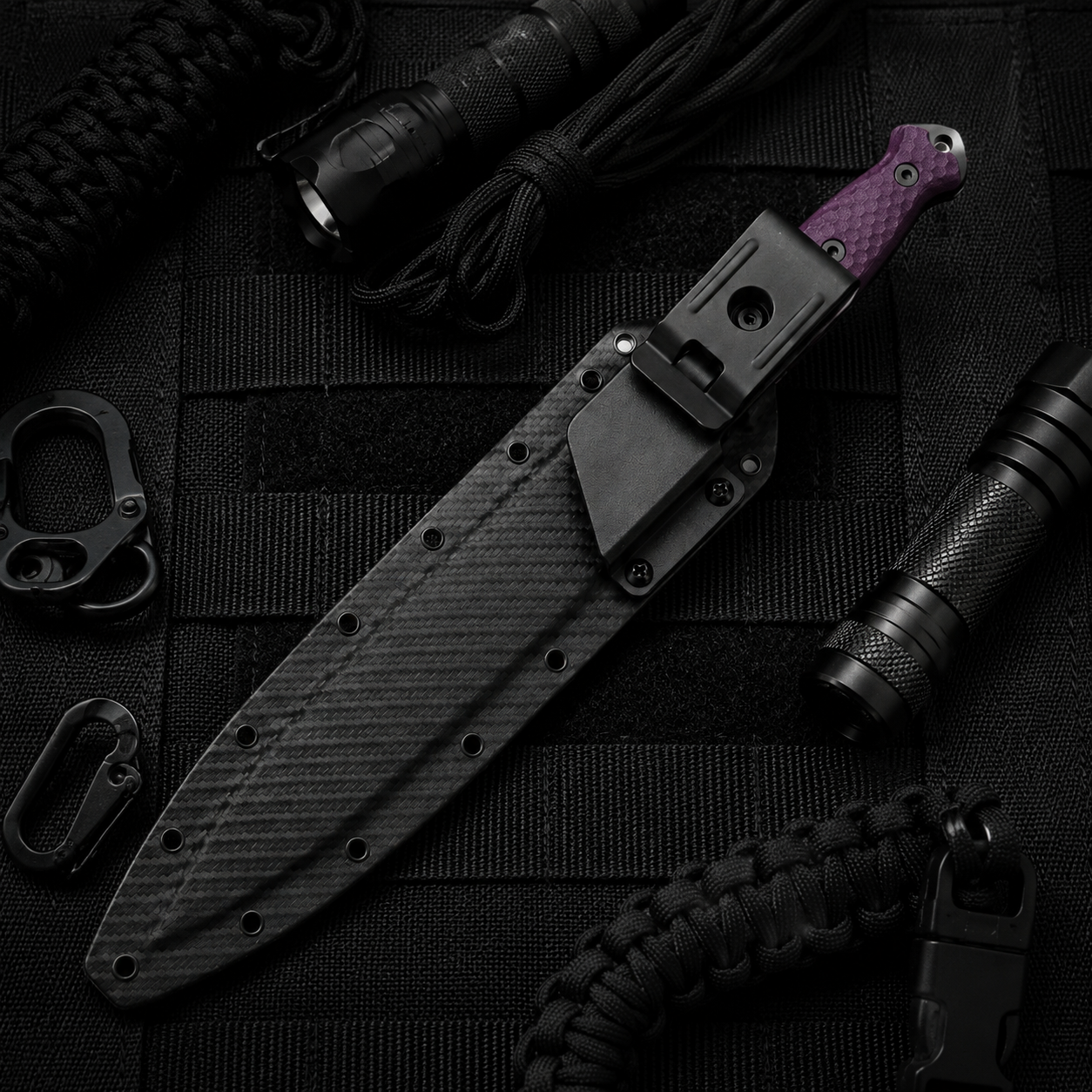 Damascus Outdoor Fixed Blade Knife 01 Short Sword Titanium-Plated Version 7238 Outdoor Camping EDC Handcrafted Knife Collectible Gift Display-Grade Hand-Forged Gift Edition Outdoor