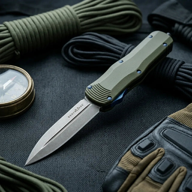 Spring Automatic Knife Butte Collectible OTF Gift - 5199