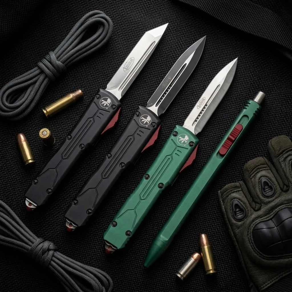 Spring Automatic Knife Micro Collectible OTF Gift - 6305