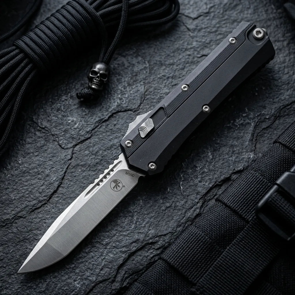 Spring Automatic Knife Micro Collectible OTF Gift - 6621