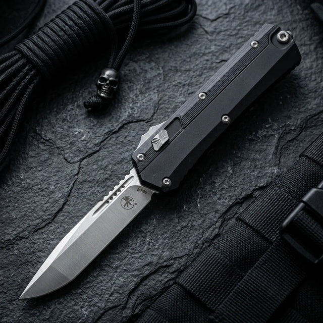 Spring Automatic Knife Micro Collectible OTF Gift - 6621