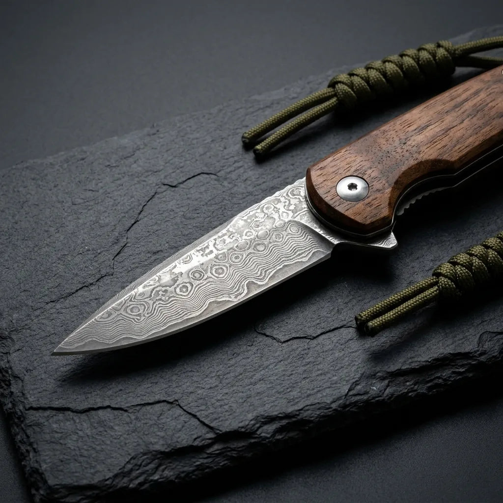 Damascus EDC Folder Thomas Toucan Camping EDC Folder - 3288