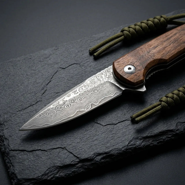 Damascus EDC Folder Thomas Toucan Camping EDC Folder - 3288