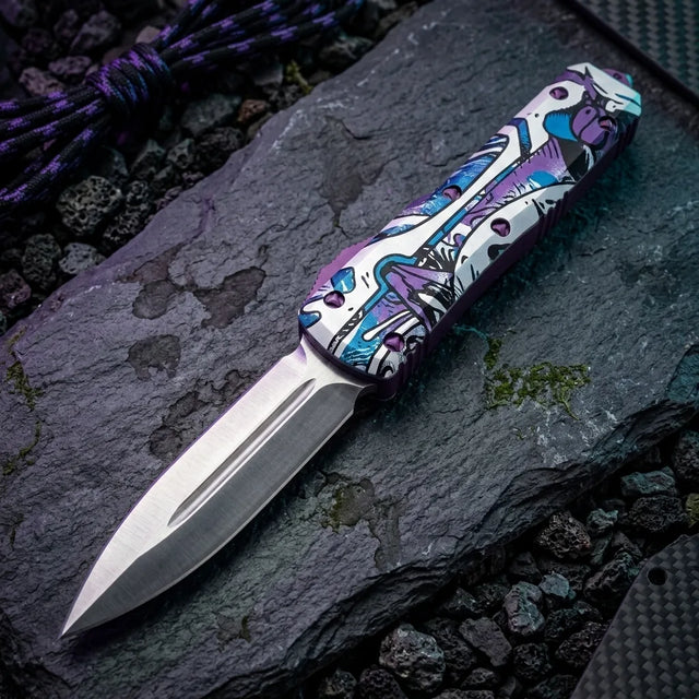 Spring Automatic Knife Micro Collectible OTF Gift - 7157