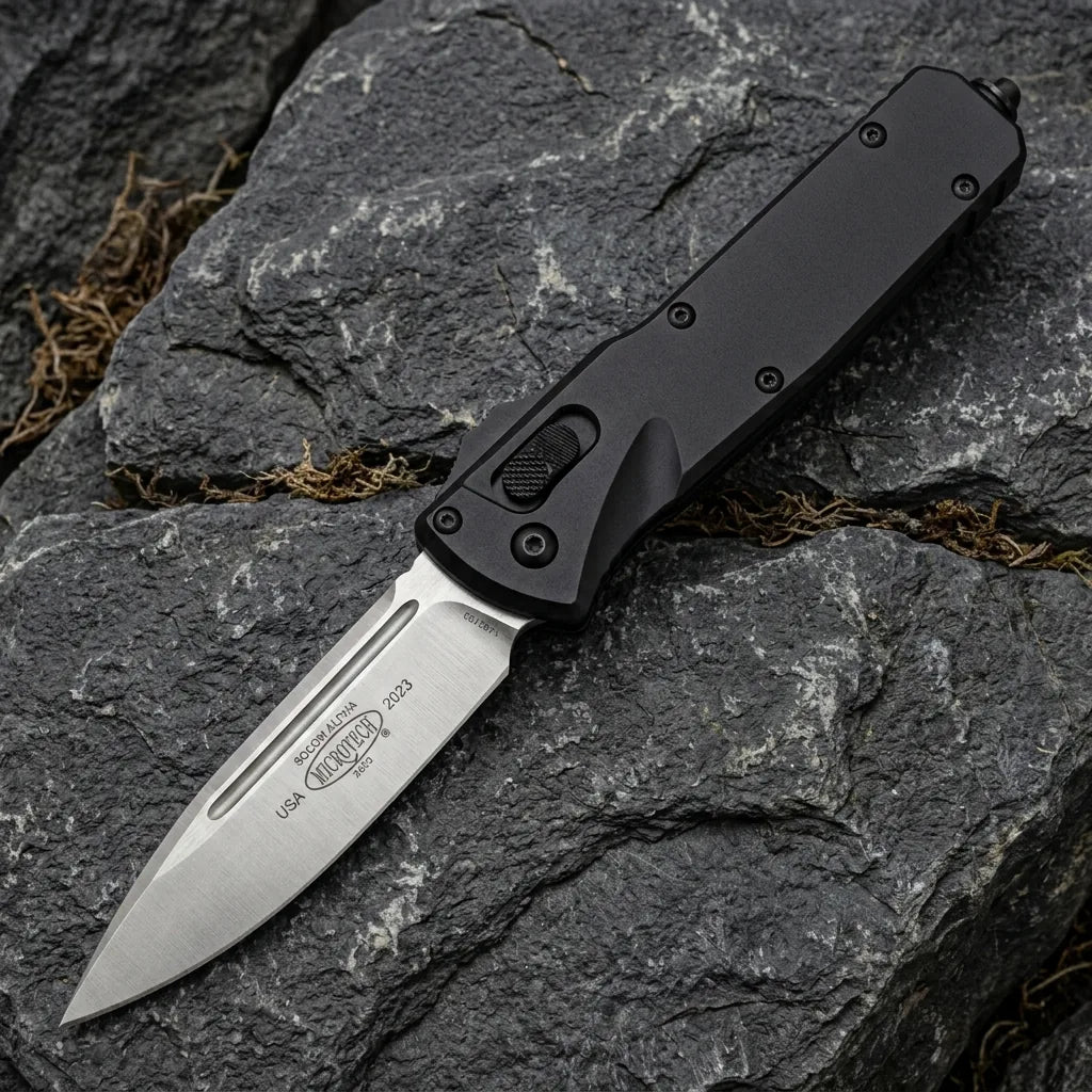 Spring Automatic Knife Micro Collectible OTF Gift - 6208