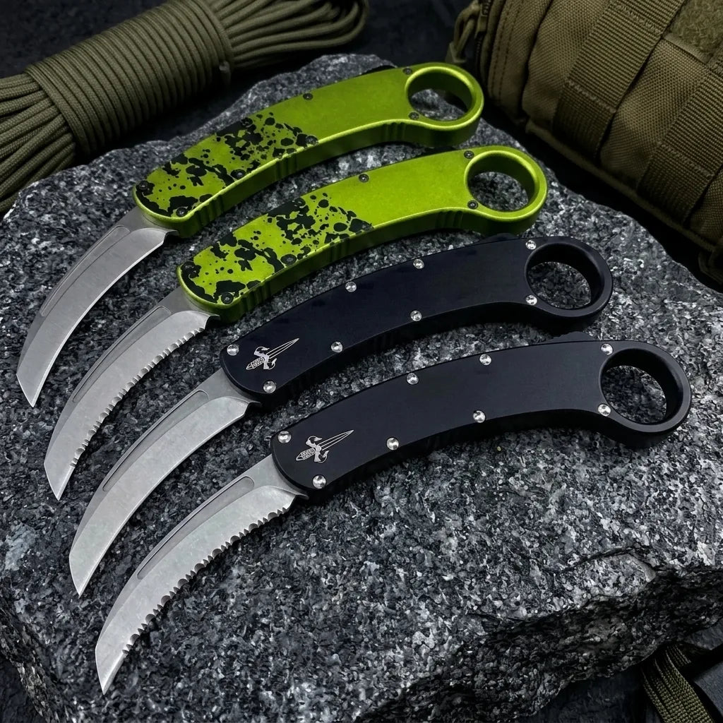 Spring Automatic Knife Micro Collectible OTF Gift - 6649