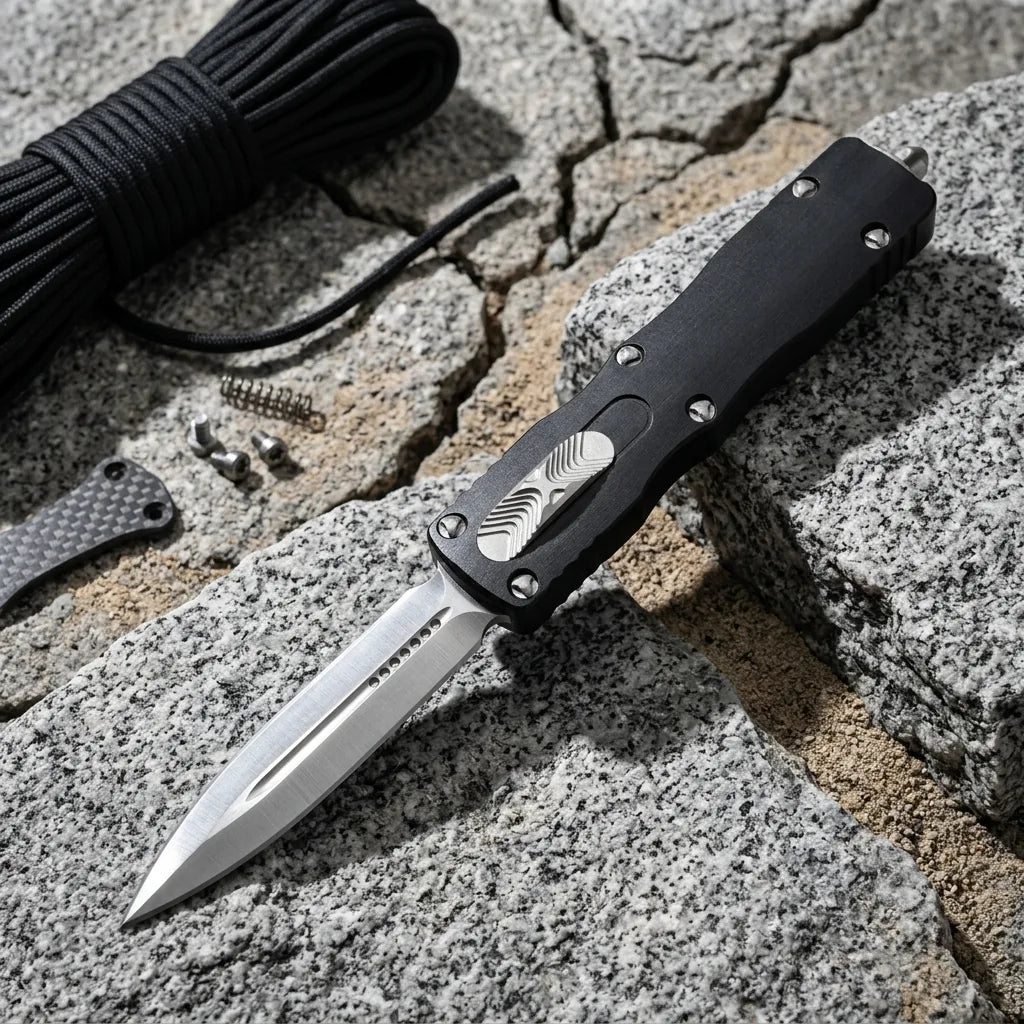Spring Automatic Knife Micro Collectible OTF Gift - 5454