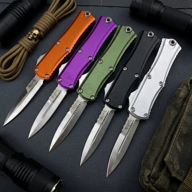 Spring Automatic Knife Micro Collectible OTF Gift - 6584
