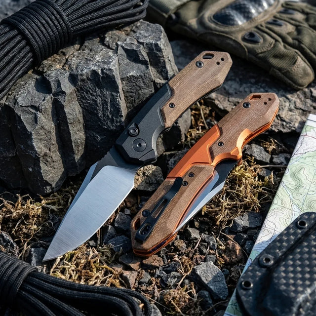 Spring Automatic Knife Kaxiu Collectible OTF Gift - 7204