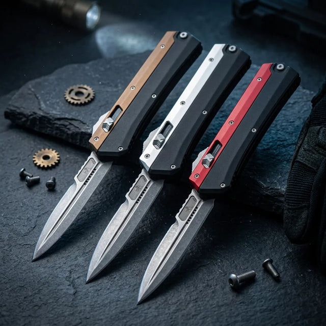 Spring Automatic Knife Micro Collectible OTF Gift - 5939