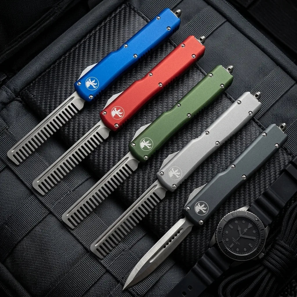 Spring Automatic Knife Micro Collectible OTF Gift - 6834