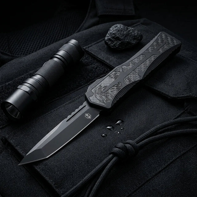 Spring Automatic Knife Giant Collectible OTF Gift - 6840