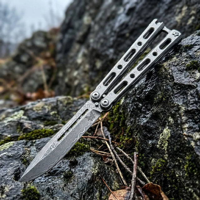 Balisong Butterfly Knife Ben Flip Trick Collectible - 6872