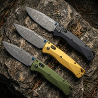 Damascus Folding Knife Butte EDC Collectible Gift - 6946