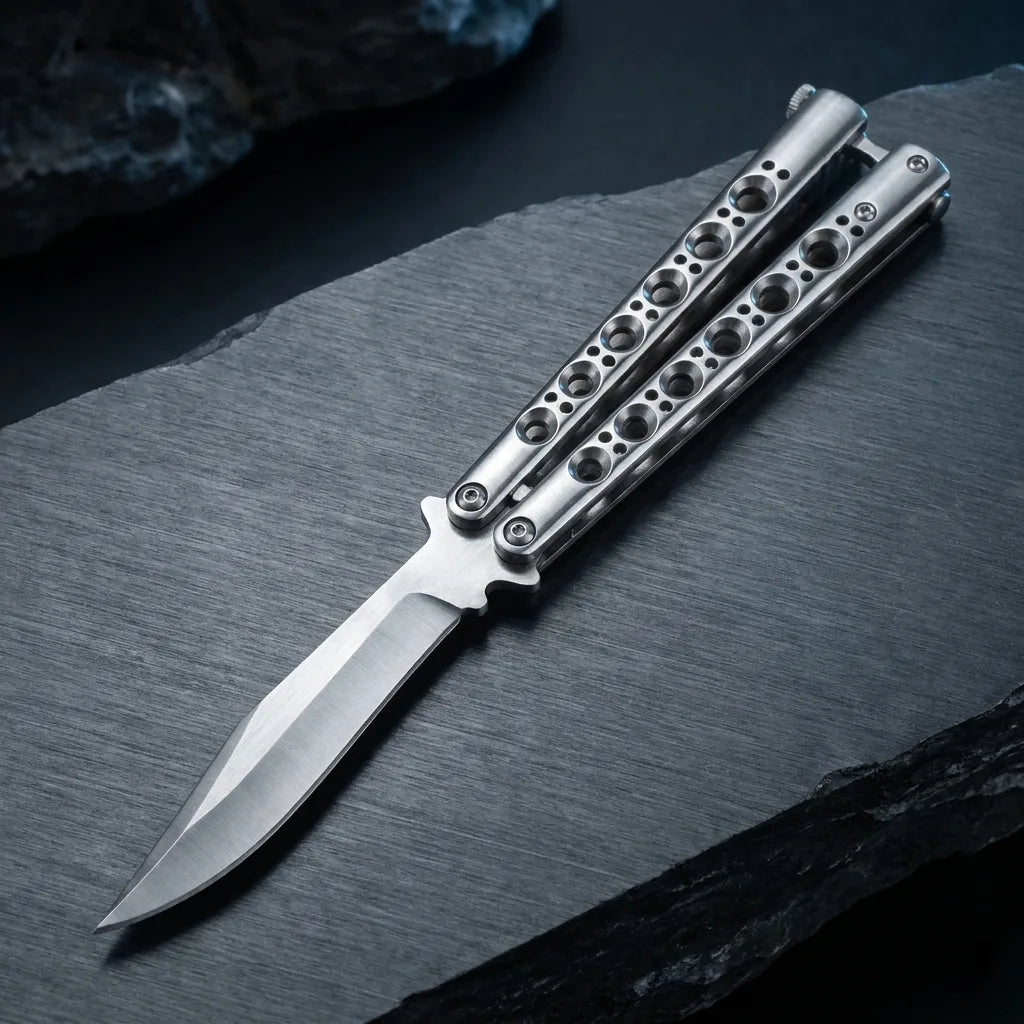 Balisong Butterfly Knife Thr Flip Trick Collectible - 6493