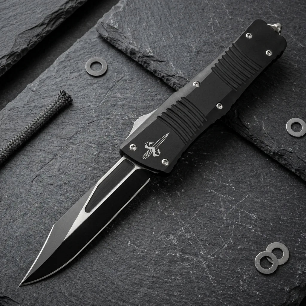 Spring Automatic Knife Micro Collectible OTF Gift - 4182