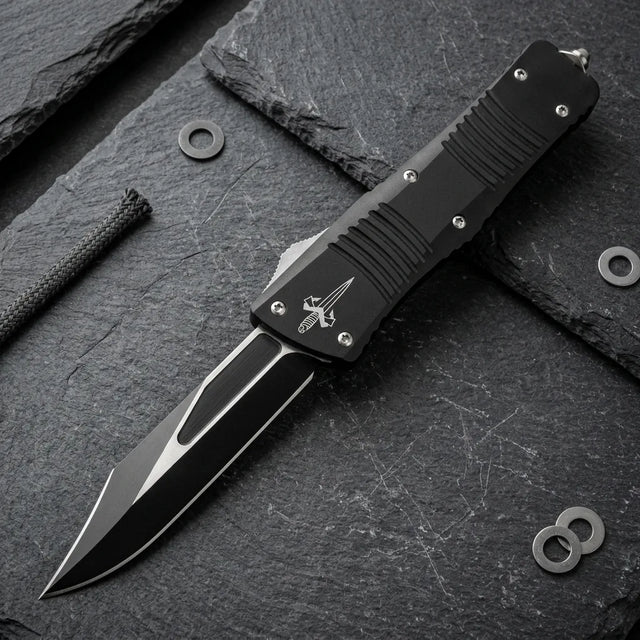 Spring Automatic Knife Micro Collectible OTF Gift - 4182
