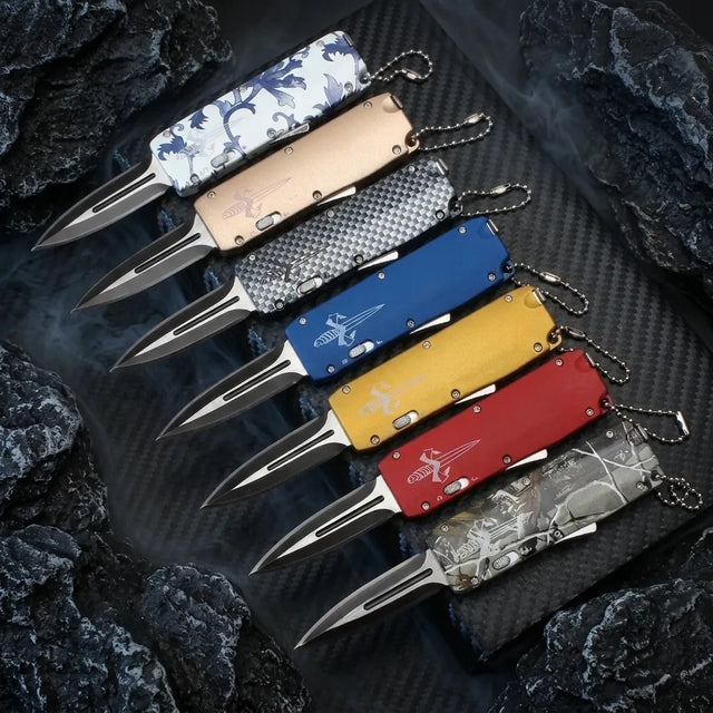 Spring Automatic Knife Micro Collectible OTF Gift - 3921
